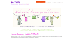 Desktop Screenshot of lucybelle.de